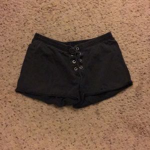 Comfy black Hard Tail shorts